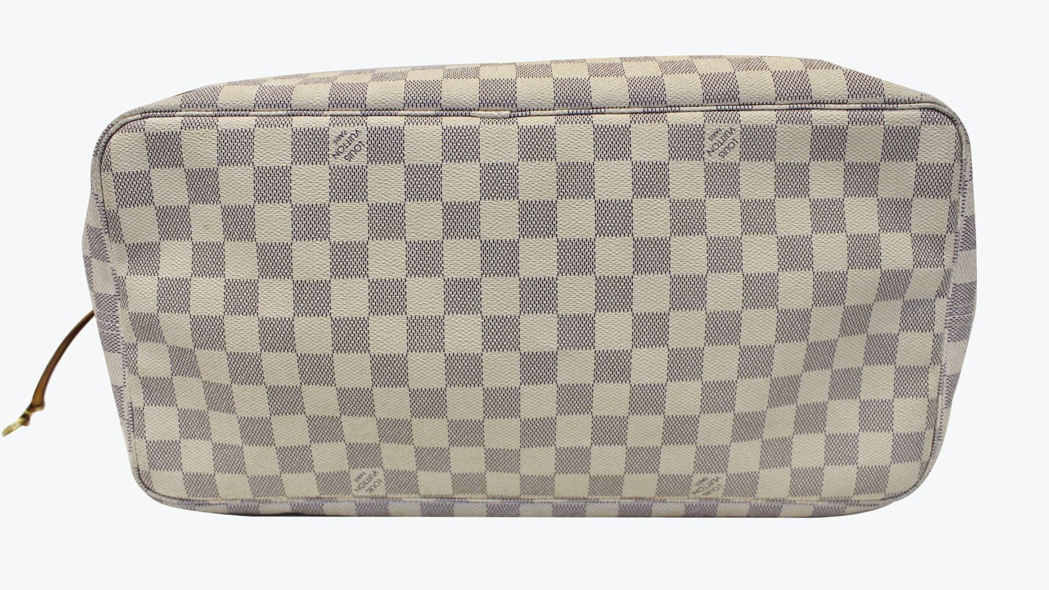 Louis Vuitton, Bags, Louis Vuitton Damier Azur Naviglio Shoulder Bag  N5189 Lv Auth 4543