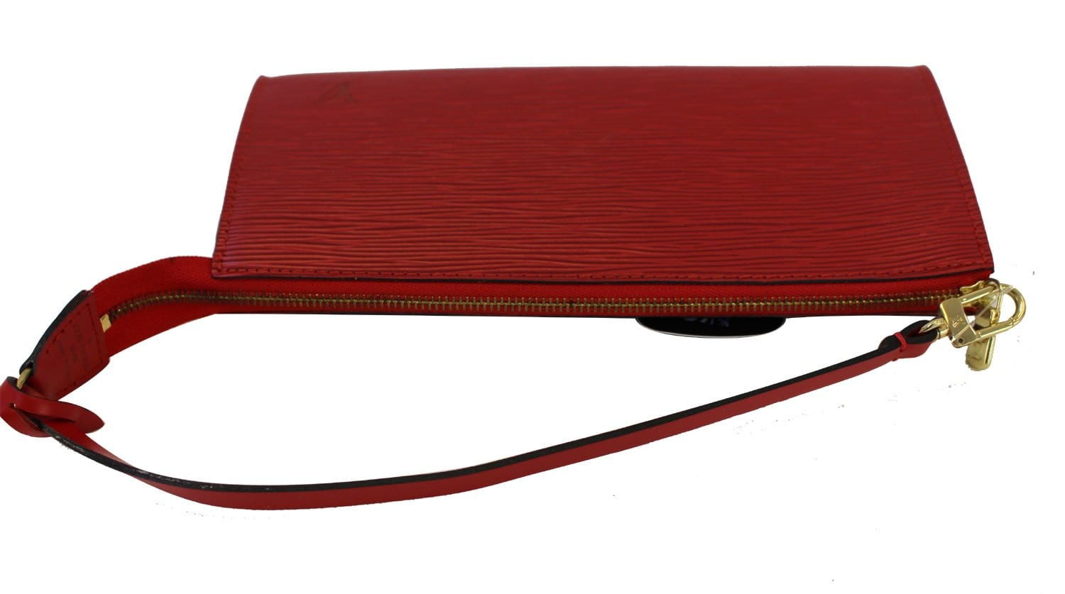 Louis Vuitton Pochette Accessoire in Red Epi leather – The Hosta