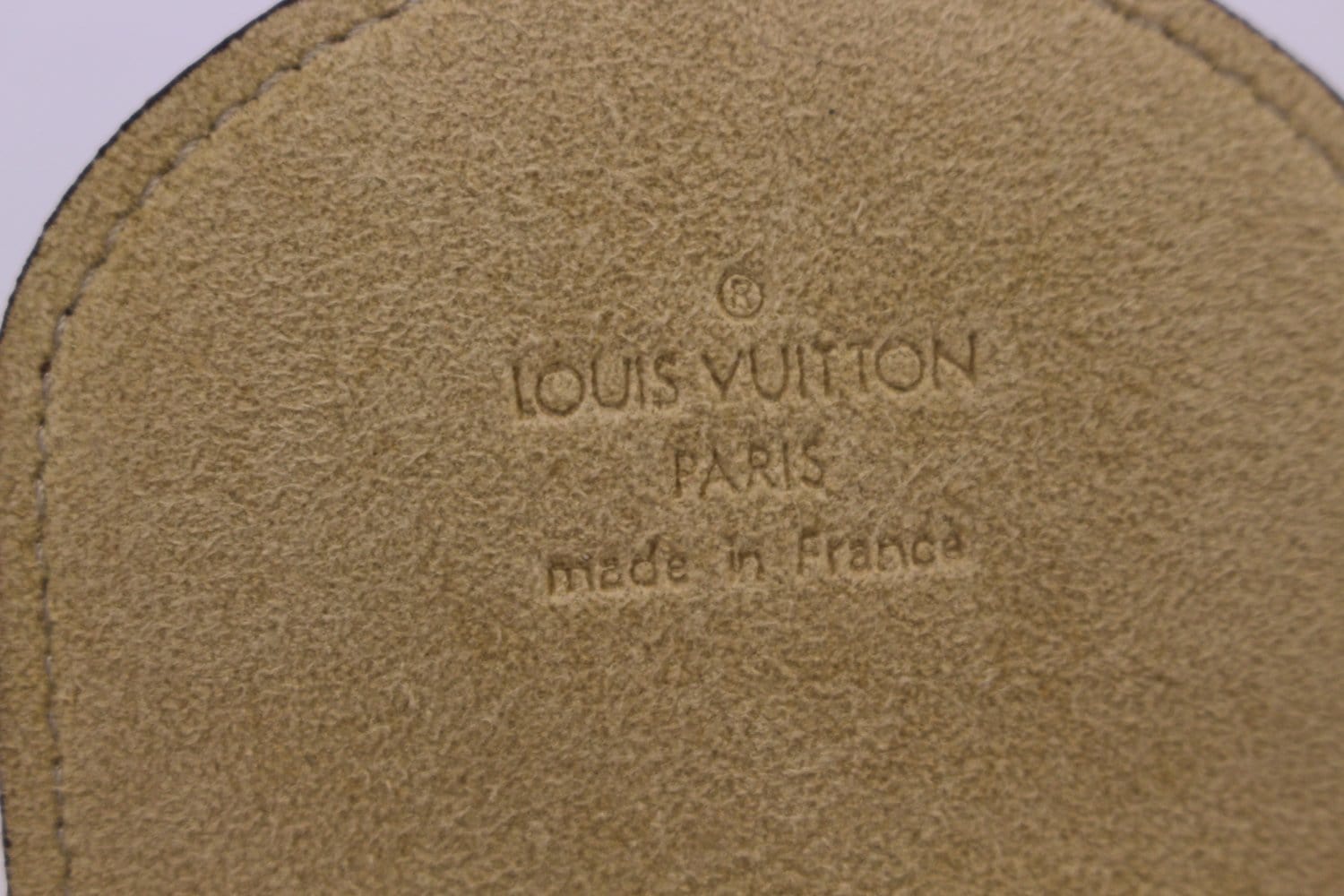 Authentic Louis Vuitton Monogram Leather Glasses Case Etui a Lunettes  #19155