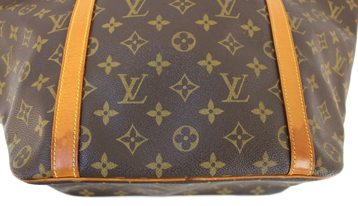 Louis Vuitton LV Monogram Print Tote Handbag Brown - Shop Linda's Stuff