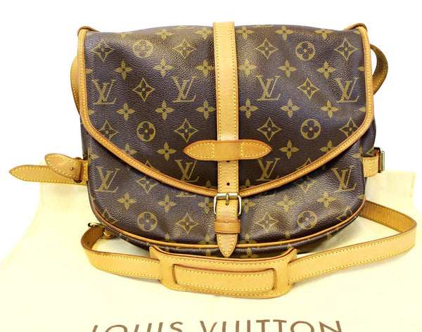 LOUIS VUITTON Monogram Canvas Saumur 30 Shoulder Bag