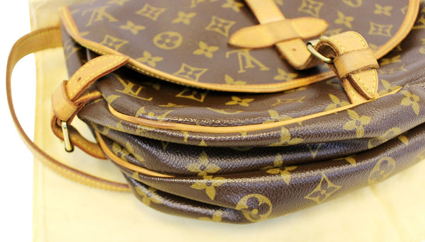 LOUIS VUITTON Monogram Canvas Saumur 30 Shoulder Bag