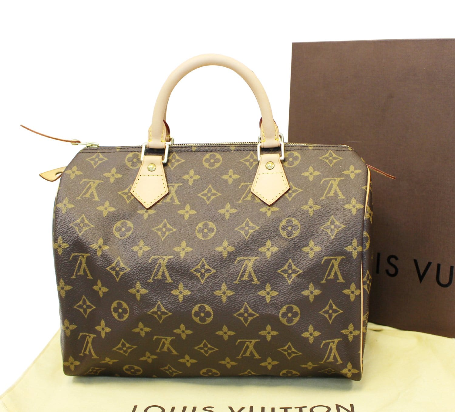 Louis Vuitton Pre-Owned Brown Monogram Speedy 30 Bag