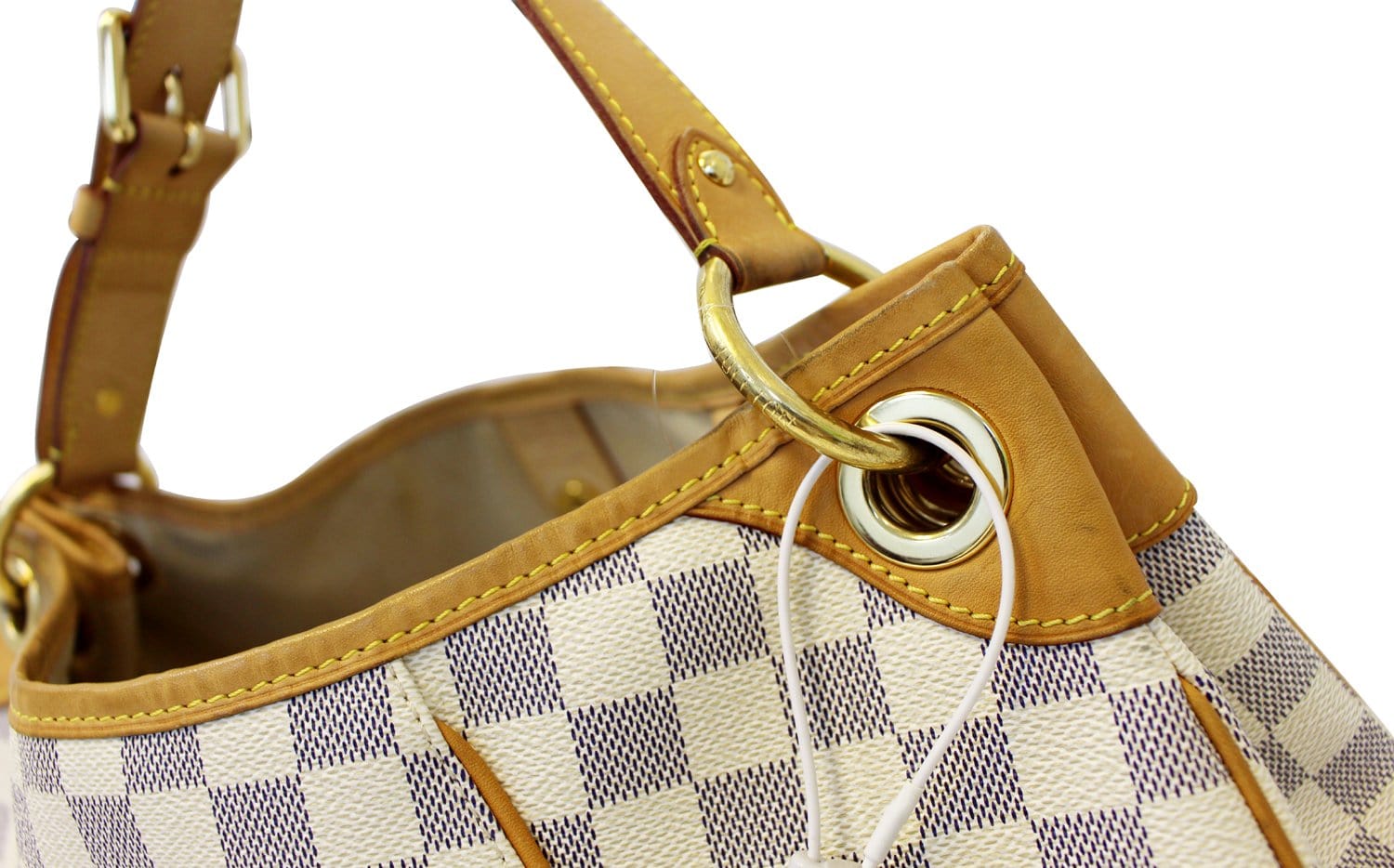 Louis Vuitton Damier Azur Galliera PM Hobo Bag