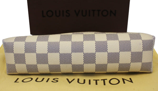 LOUIS VUITTON Damier Azur Pochette Cosmetic GM Pouch