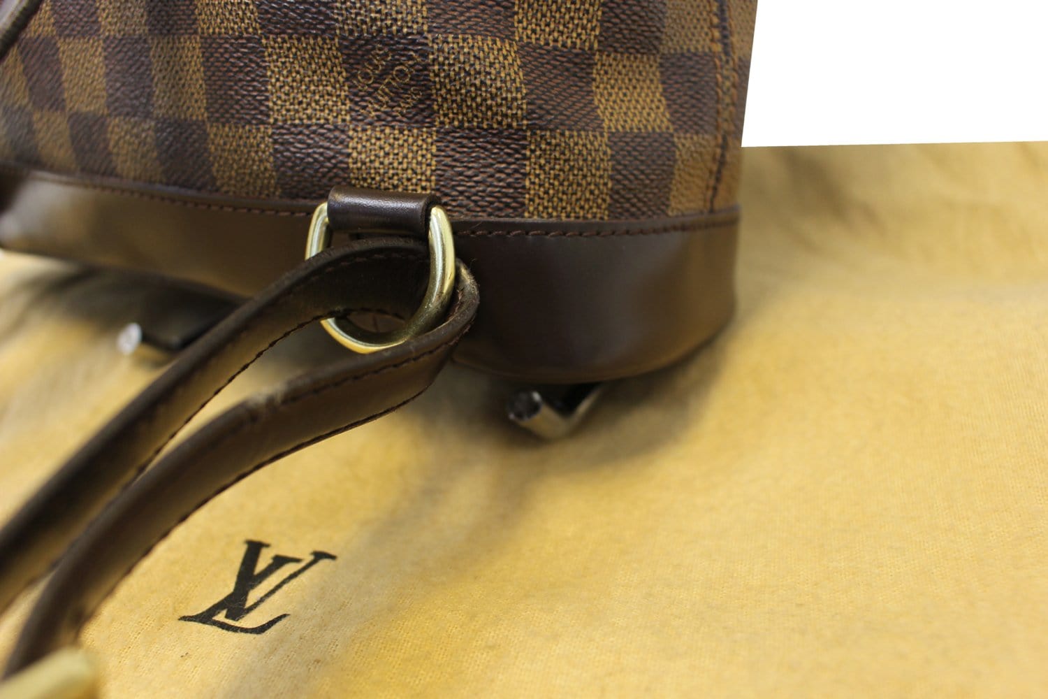 tas handbag Louis Vuitton Alma Damier Hand Bag