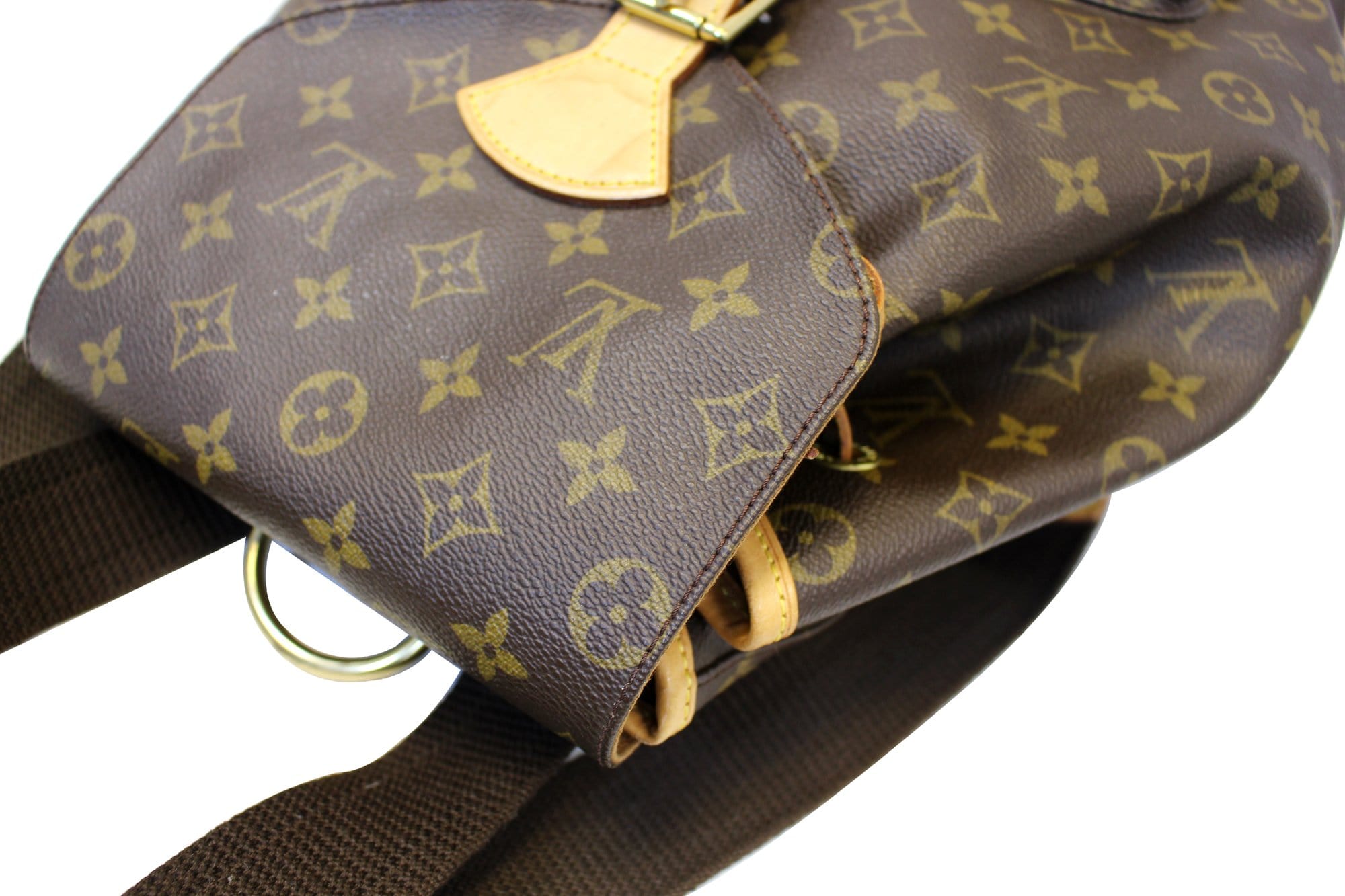 Louis Vuitton Monogram Monsri GM M92456 Backpack Daypack Canvas