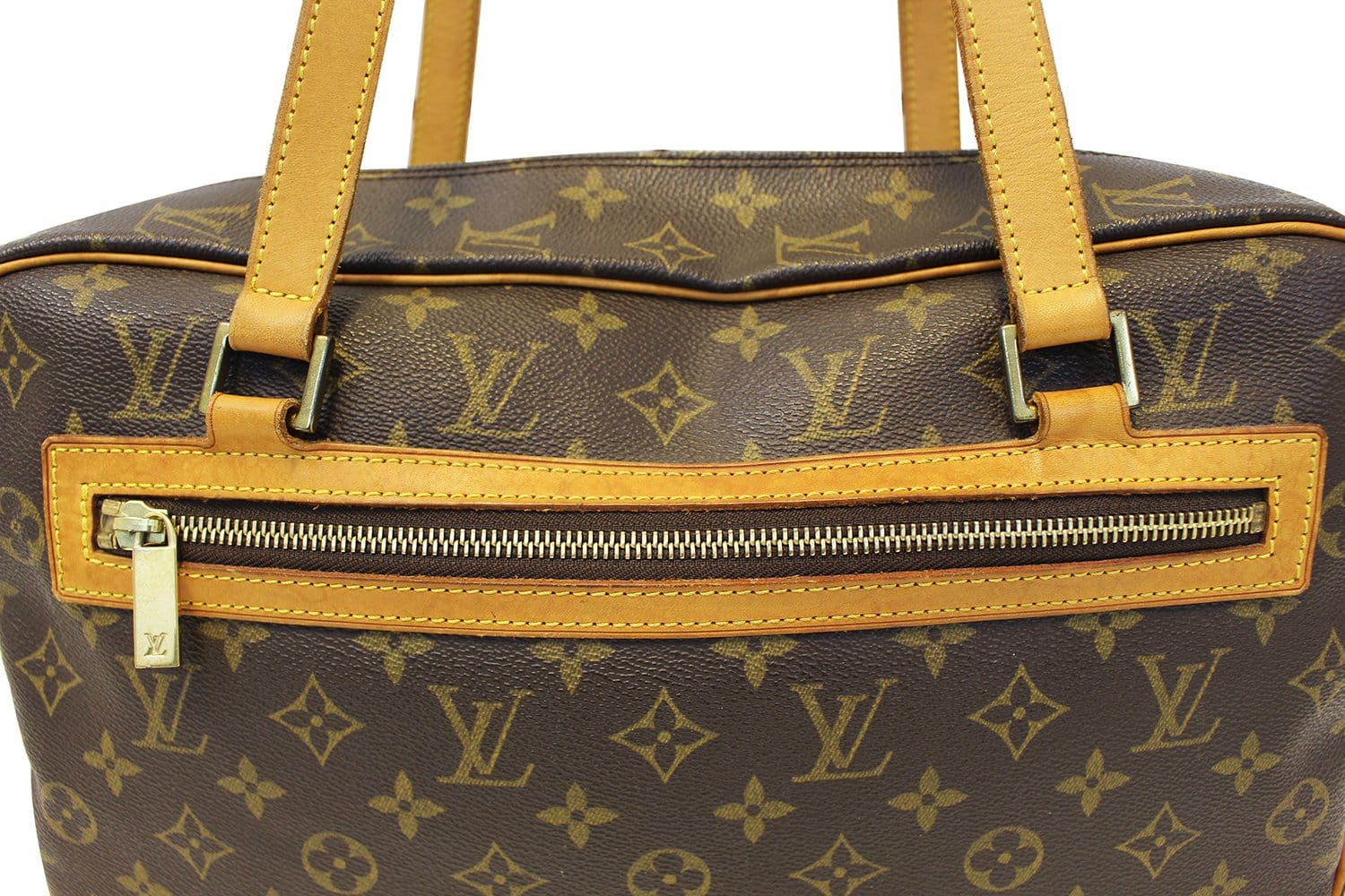 Brown Louis Vuitton Monogram Cite GM Shoulder Bag