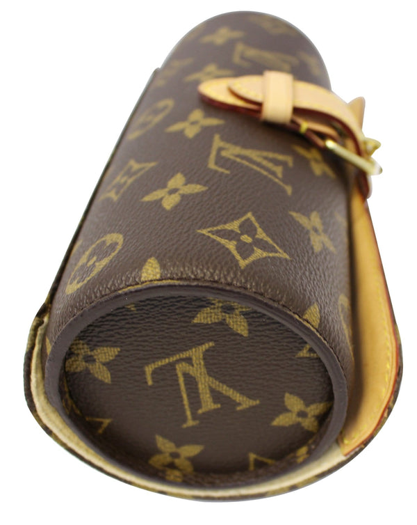 LOUIS VUITTON Monogram Canvas Etui 3 Montre Watch Case