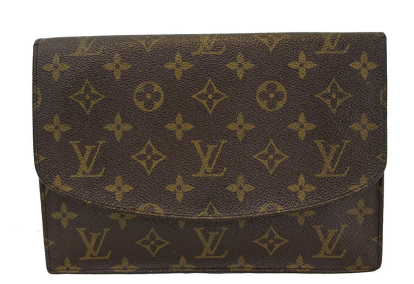 LOUIS VUITTON Monogram Canvas Pochette Rabat Clutch