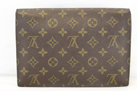 LOUIS VUITTON Monogram Canvas Pochette Rabat Clutch