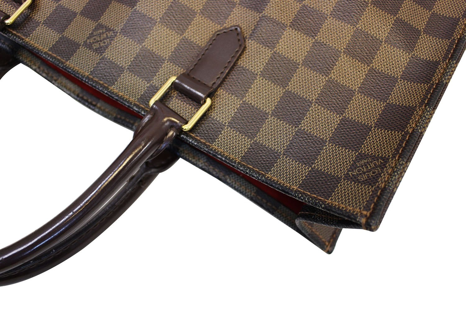 Louis Vuitton Damier Ebene Sac Plat Handbag – Italy Station