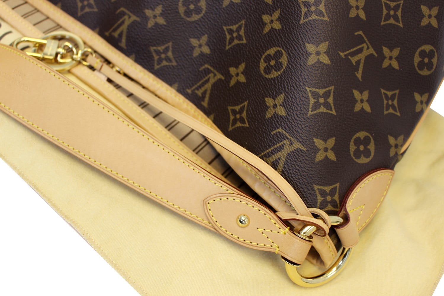 Louis Vuitton Delightful NM Handbag Damier MM White 2285161