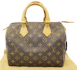 LOUIS VUITTON Satchel Bag Used Monogram Canvas Speedy 25 