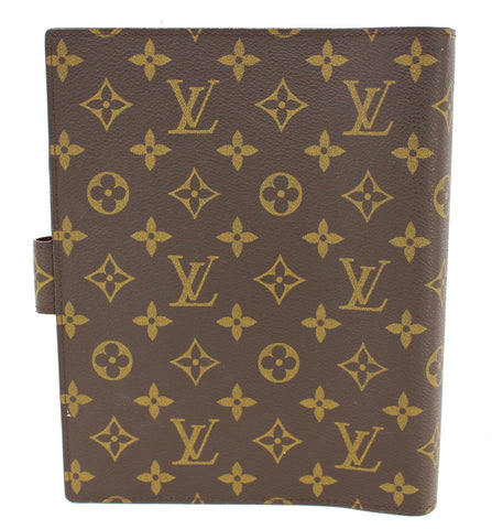 LOUIS VUITTON Monogram Canvas Agenda GM Planner