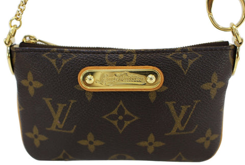 LOUIS VUITTON Monogram Pochette Milla PM Pouch