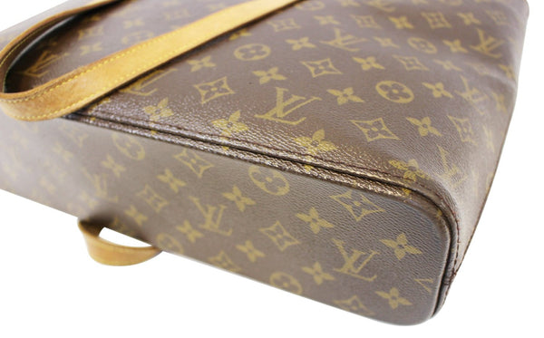 LOUIS VUITTON Monogram Canvas Brown Luco Tote Handbag