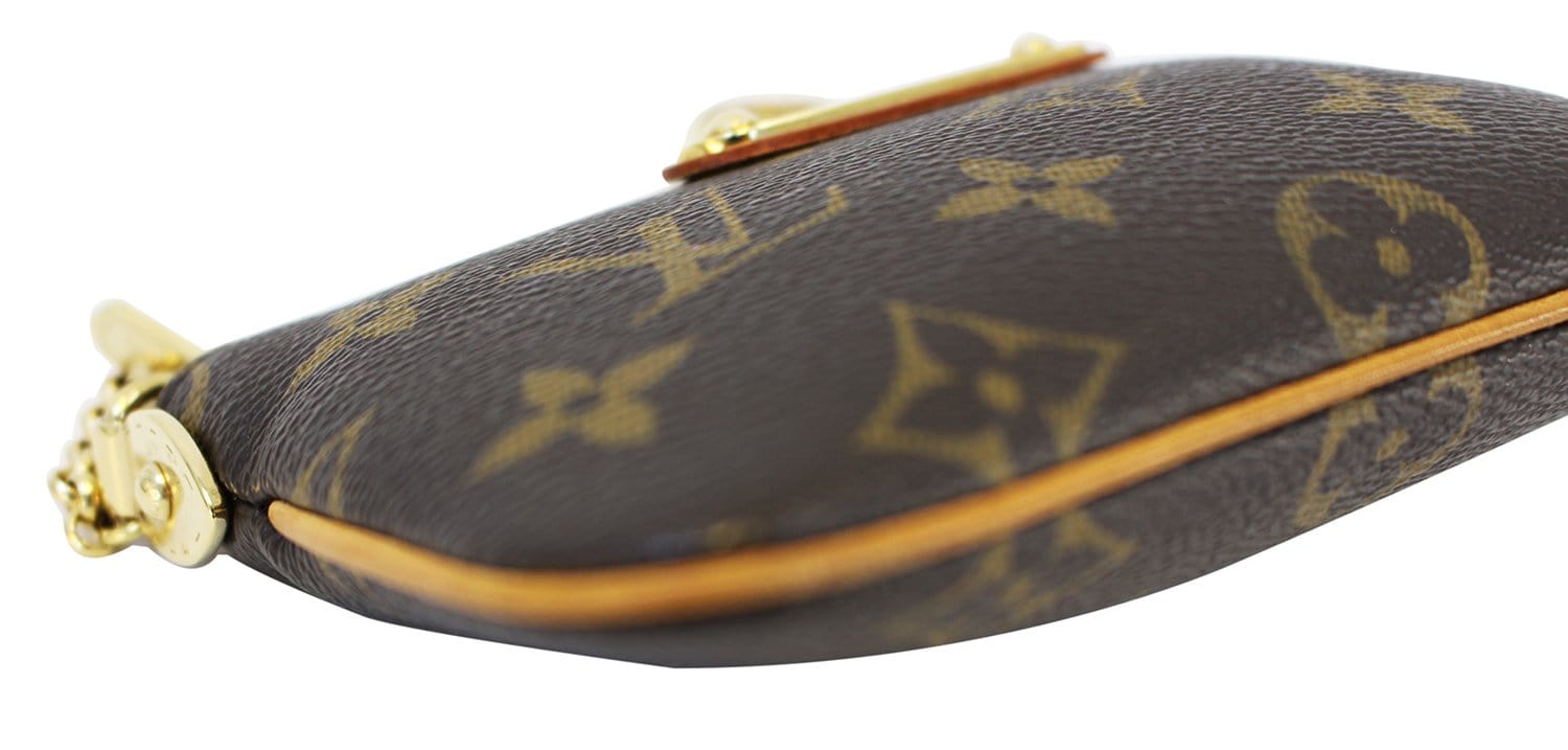 Louis Vuitton Monogram Mink Milla Pochette Vision Gold Hardware