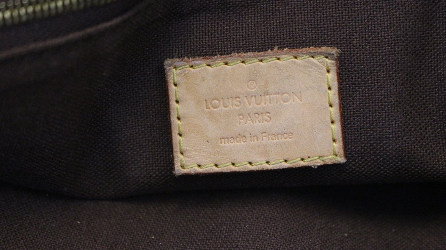 Louis Vuitton Menilmontant Handbag Monogram Canvas MM Brown 2312621