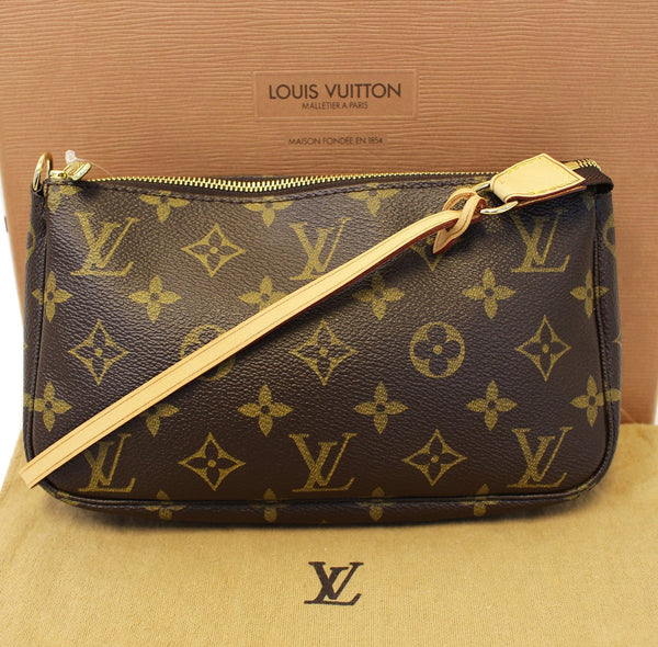 LOUIS VUITTON Monogram Canvas Pochette Accessoires Pouch