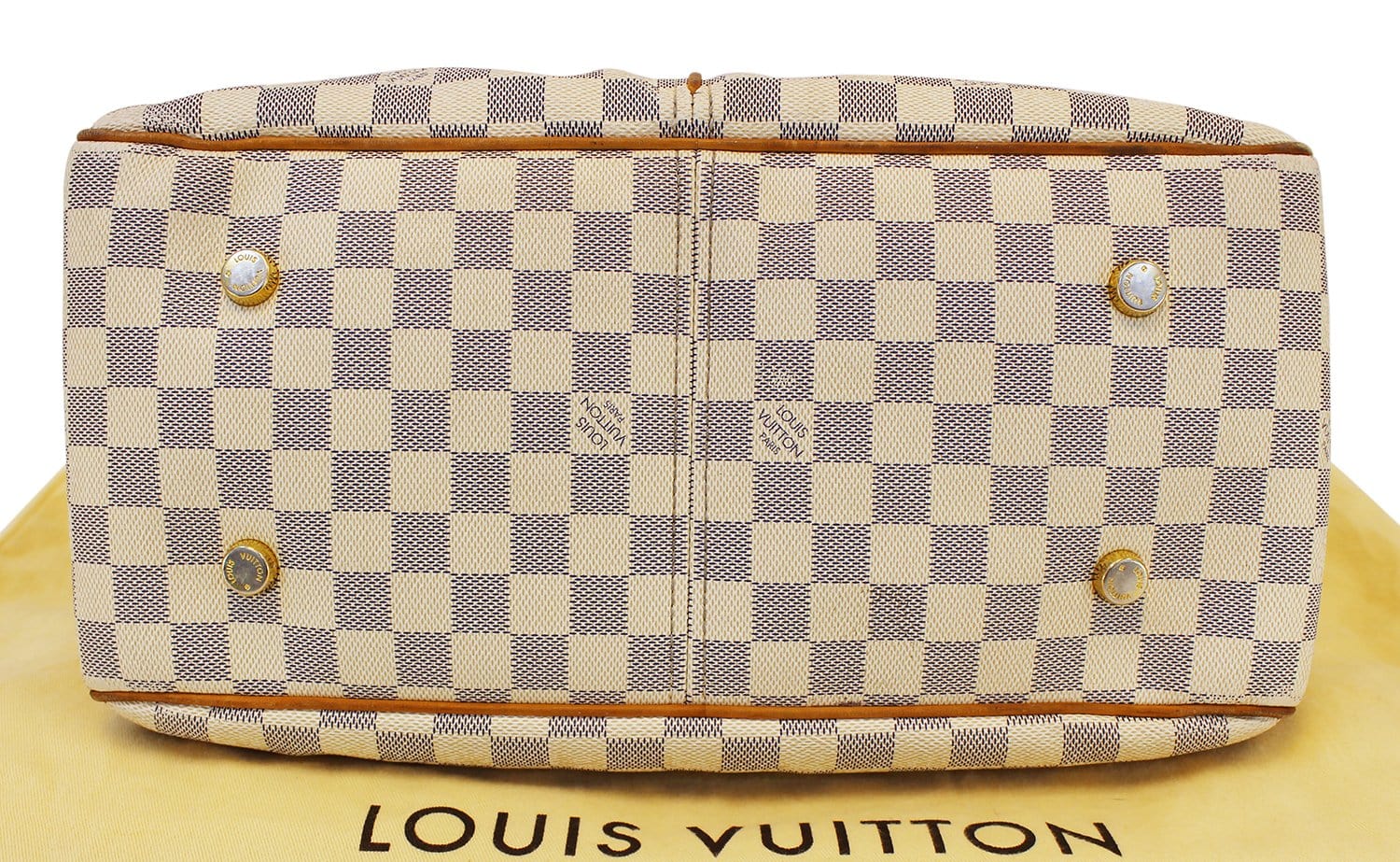 Louis Vuitton Figheri GM Damier Azur N41175 with original receipt