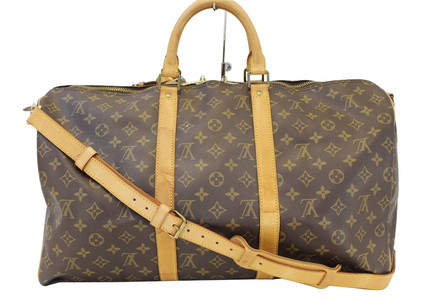 Louis Vuitton Keepall Bandouliere Bag Limited Edition Monogram Clouds 50 at  1stDibs