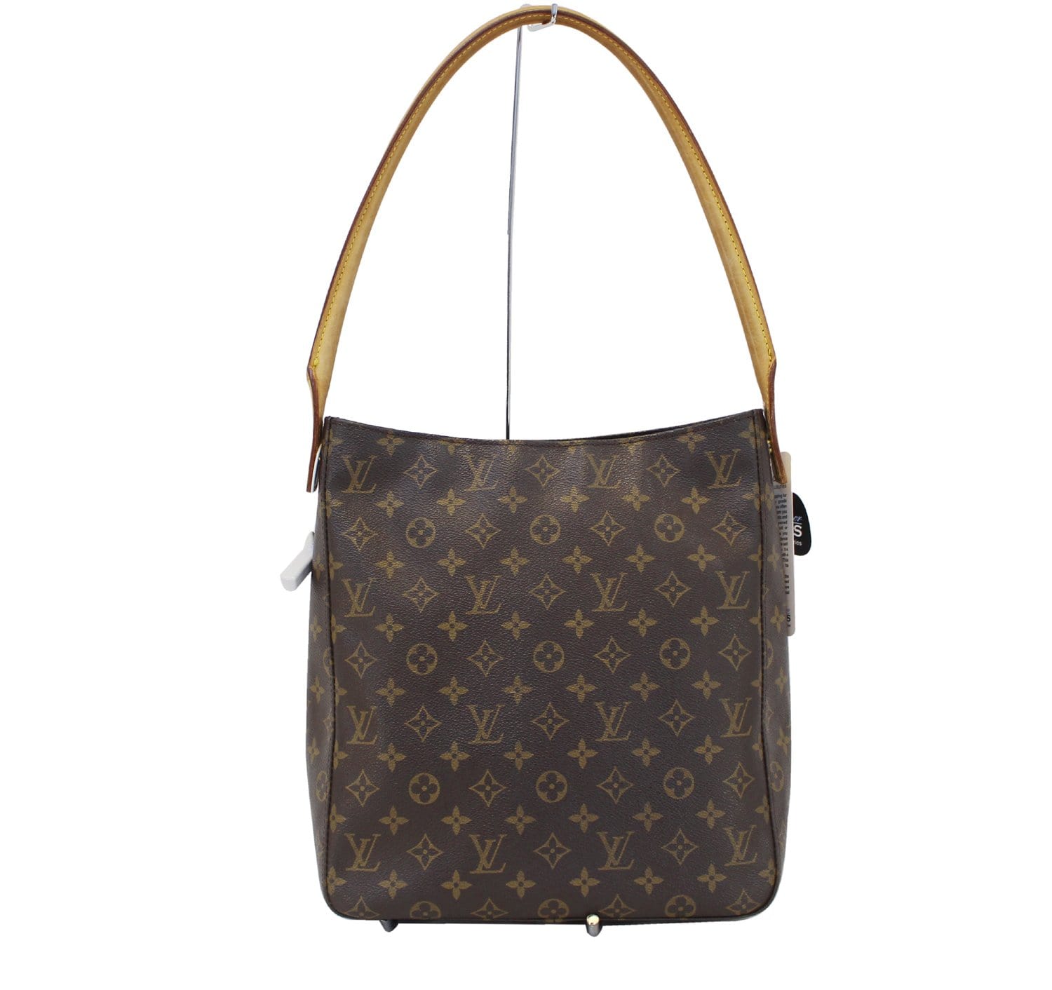 Authentic Louis Vuitton Shoulder Bag Looping GM Monogram Used LV