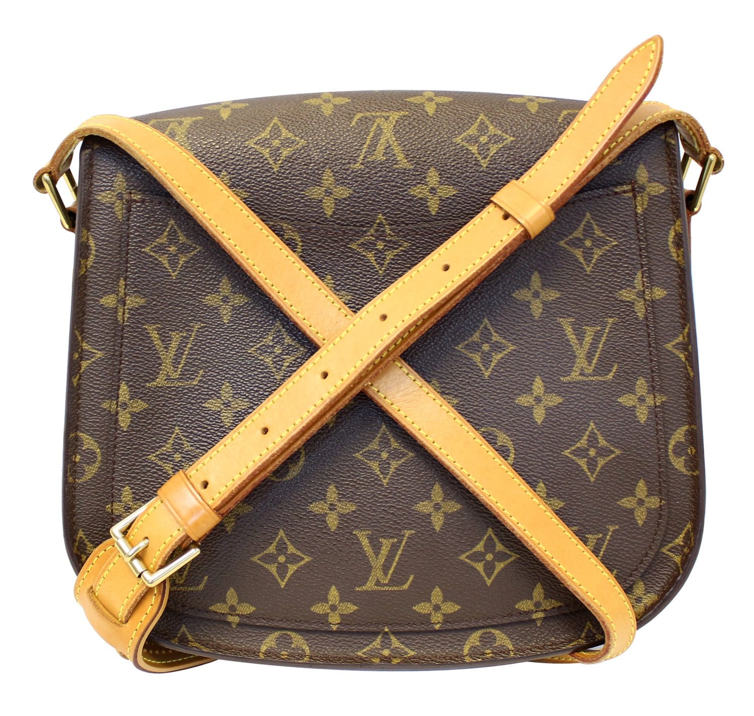 Louis Vuitton Monogram Saint Cloud GM Crossbody Flap Bag 920lv37