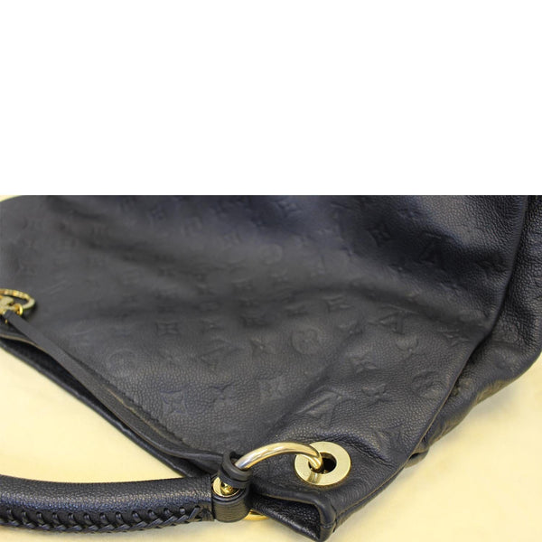 Louis Vuitton Artsy MM Empreinte Monogram Shoulder Bag Noir Black-US