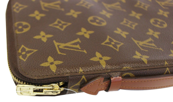 LOUIS VUITTON Monogram Escovedo Travel Case Long Wallet