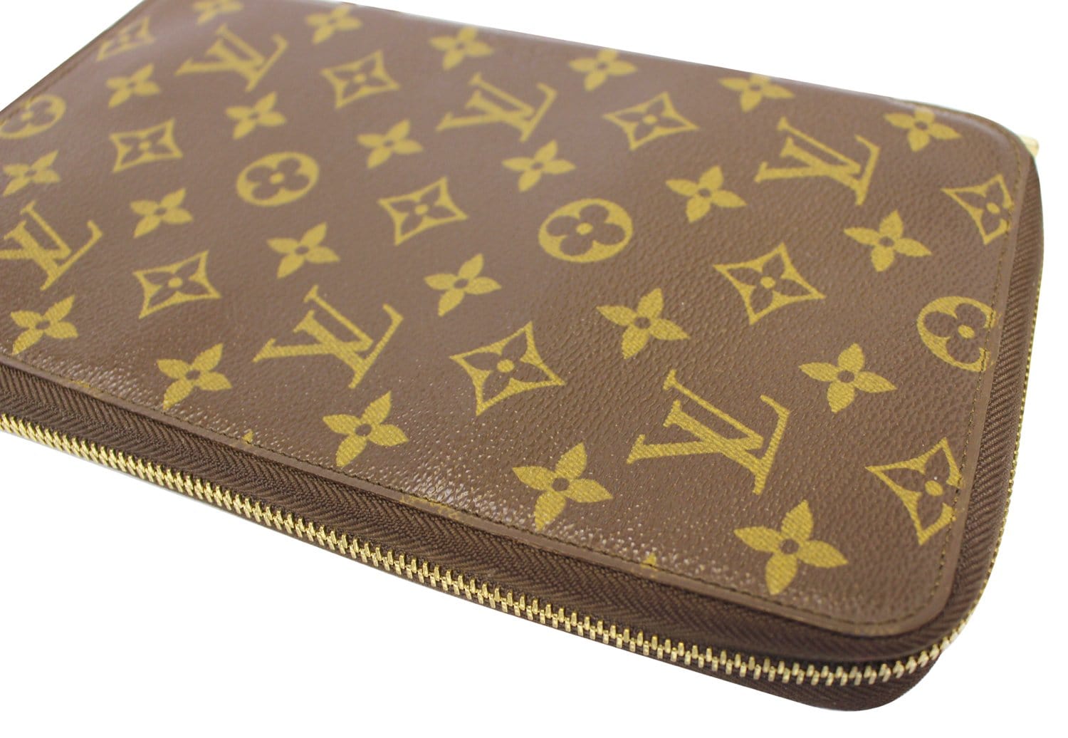 Buy Authentic, Preloved Louis Vuitton Monogram Travel Wallet Brown