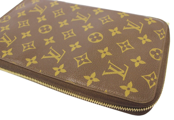 LOUIS VUITTON Monogram Escovedo Travel Case Long Wallet