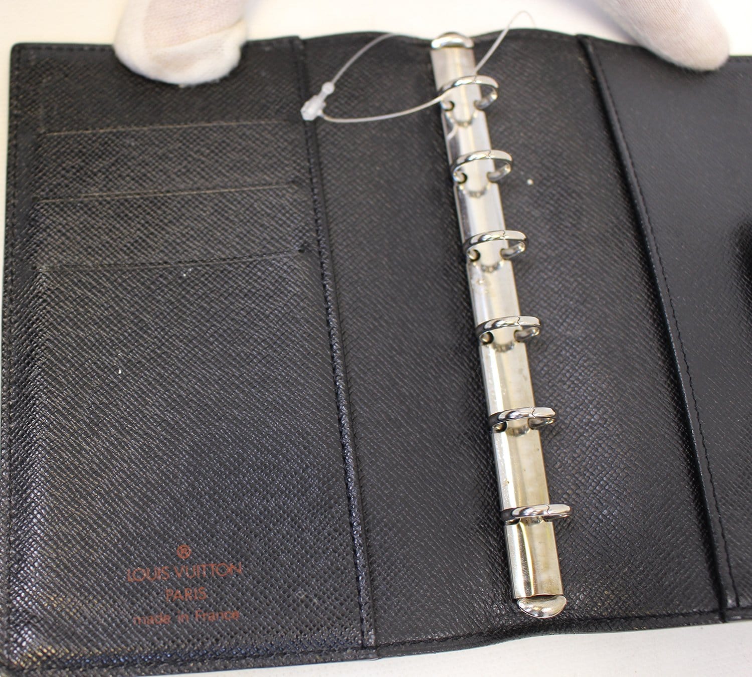 Vintage Louis Vuitton Black Epi Leather Agenda PM Day Planner Cover CA –  KimmieBBags LLC