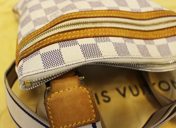 LOUIS VUITTON Damier Azur Pochette Bosphore Crossbody Bag