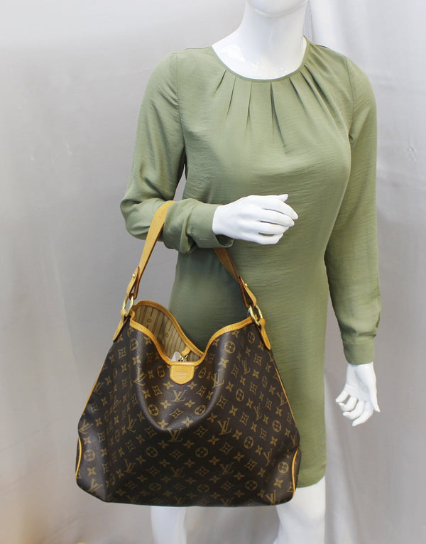 LOUIS VUITTON Monogram Canvas Delightful MM Bag