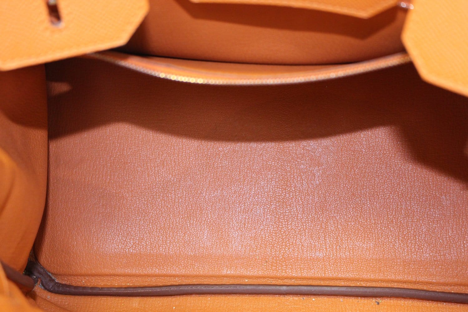Hermes Birkin Handbag Orange Clemence with Gold Hardware 30 Orange 1950614