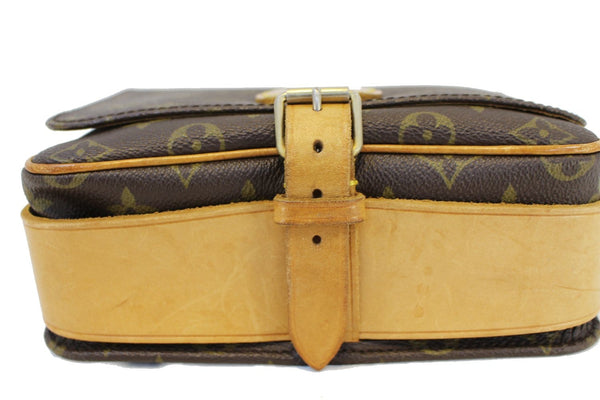 LOUIS VUITTON Monogram Canvas Cartouchiere MM Messenger Bag