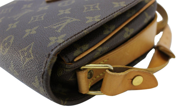 LOUIS VUITTON Monogram Canvas Cartouchiere MM Messenger Bag