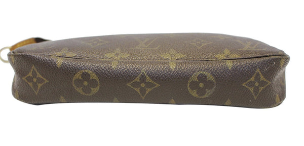 LOUIS VUITTON Monogram Canvas Pochette Accessoires Long Strap Pouch