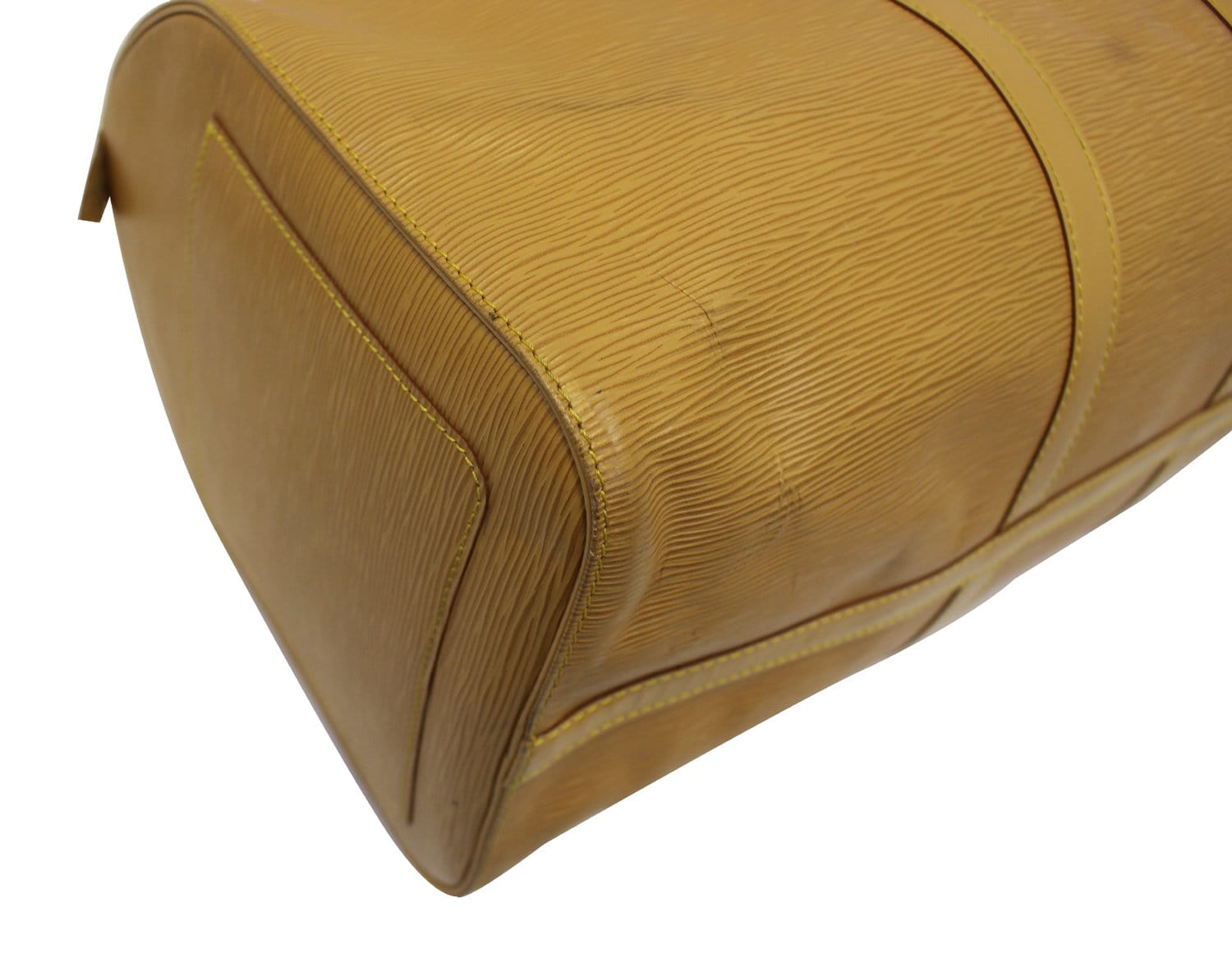 Louis Vuitton Keepall 50 Boston Bag Brown Epi Leather Auction