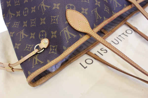 LOUIS VUITTON Monogram Neverfull MM Tote Shoulder Bag