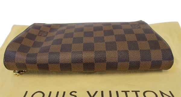 LOUIS VUITTON Damier Ebene Eva Accessories Pouch Crossbody