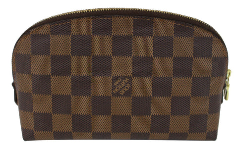 LOUIS VUITTON Damier Ebene Pochette Cosmetic Pouch