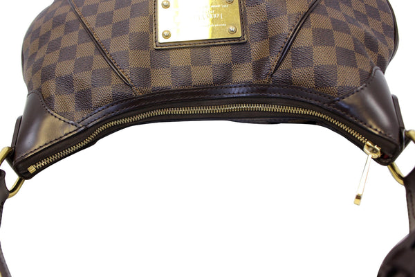 LOUIS VUITTON Damier Ebene Thames GM Shoulder Bag