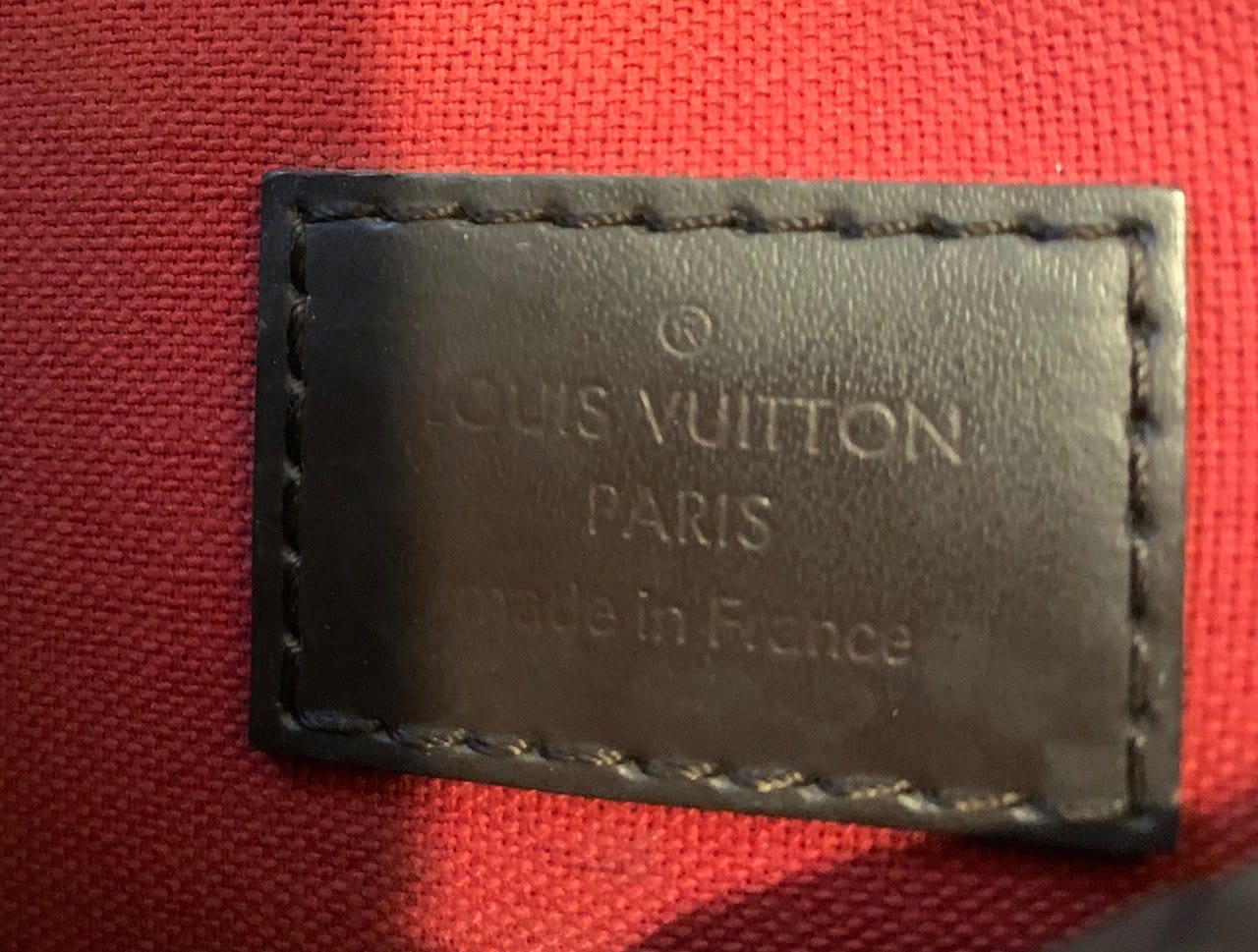 Louis Vuitton Damier Ebene Favorite MM 2way Bag 1LK919a at
