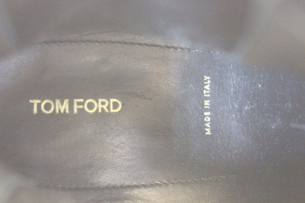 TOM FORD Black Leather Chelsea Boot Size 9.1/2