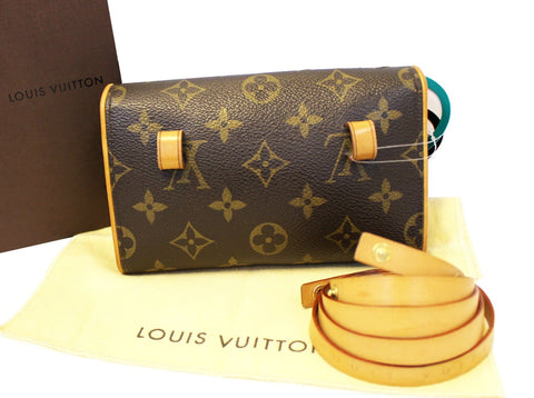 LOUIS VUITTON Monogram Canvas Pochette Florentine Bag