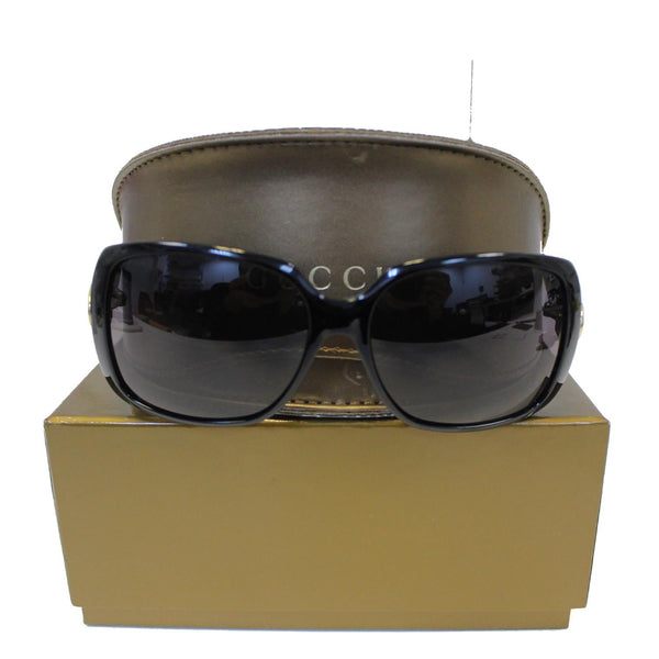 GUCCI GG Web Sunglasses 3166 Black