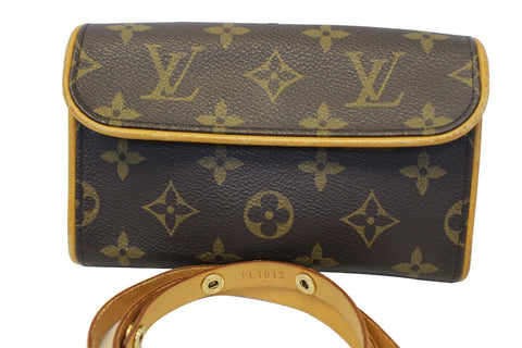 LOUIS VUITTON Monogram Canvas Pochette Florentine Waist Bag