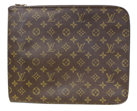 LOUIS VUITTON Monogram Poche Documents Portfolio Case